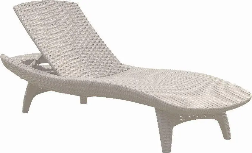 Atpūtas krēsls Keter Pacific White ar