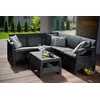 Keter Corfu Relax Set grey — садовый комплект Photo 2