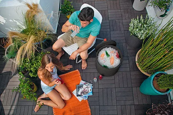 Keter Cool Stool Grey āra uzglabāšanas kaste Photo 4