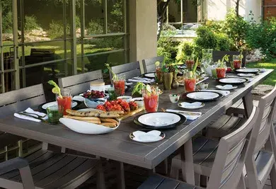 Garden table Keter Harmony Extendable Photo 4