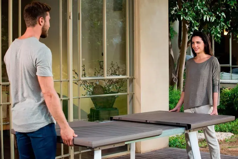 Garden table Keter Harmony Extendable Photo 5