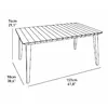 Keter Lima Garden Table 160 cm Photo 4