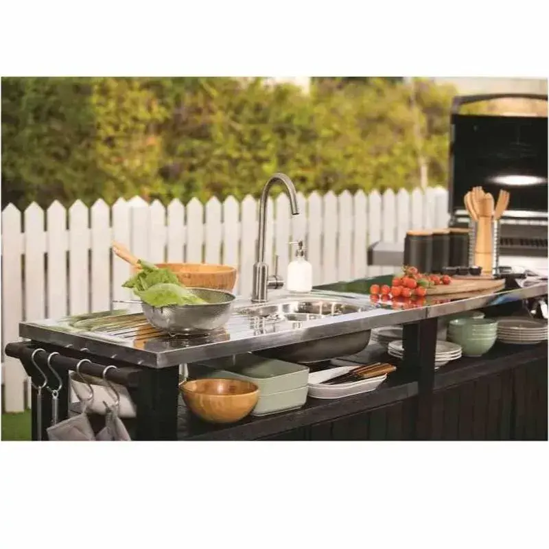 Keter Unity Chef 415L White āra uzglabāšanas galds Photo 2