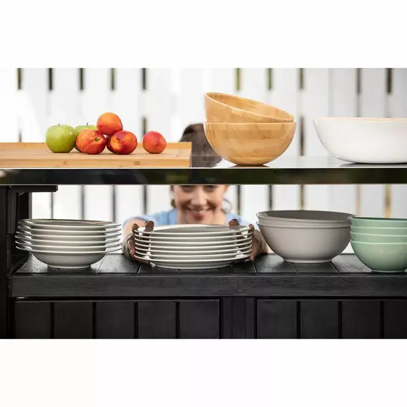 Keter Unity Chef 415L White āra uzglabāšanas galds Photo 6