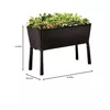 Keter Easy Grow Rattan Waves self-watering planter Photo 7