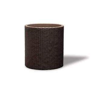 Flowerpot Small Cylinder Planter brown