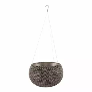 Flowerpot Cozy S With Hanging Set brown