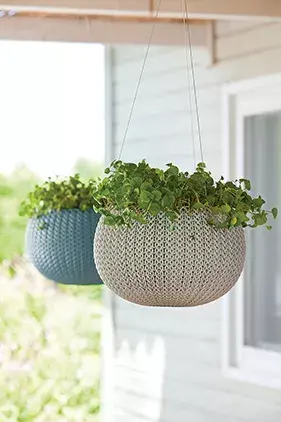 Hanging Flowerpot Keter Cozy S Photo 2