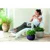 Hanging Flowerpot Keter Cozy M Beige Photo 2