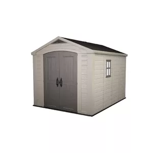 Plastic shed Keter Factor Double door Gable roof 2565x3315x2430 mm