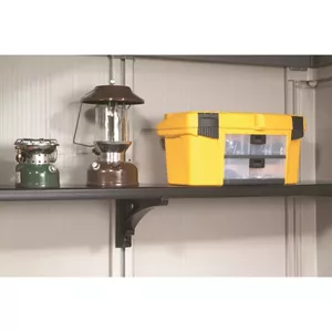 Accessory set for shed Keter 4 shelves and 2 brackets – shelving kit for garden/storage shed