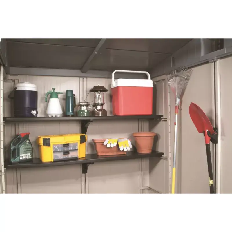 Accessory set for shed Keter 4 shelves 2 brackets Photo 2