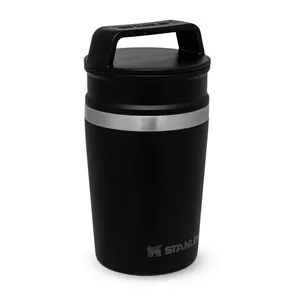 Termokrūze The Shortstack Travel Mug Adventure 0,23L matēti melna