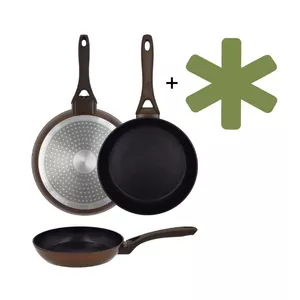 Baking pan Newill 24222112 Ø26 cm induction brown with guard