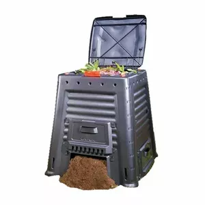 Komposta kaste Mega kompostētājs 650L bez pamatnes melna