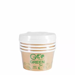 Food containers GoGreen compostable 350 ml, pack of 5