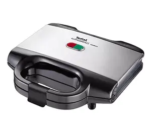 Sandwich maker Tefal SM155233, 700 W, stainless steel housing, non-stick plates, black