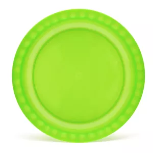 Plate Ø25,5x2,5cm Trippy green