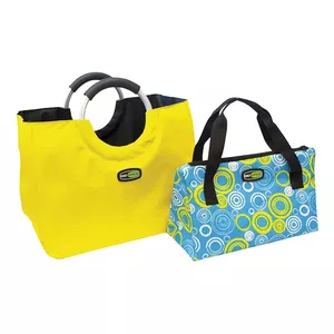 Thermal bag set gio'style Bag In The City assorted blue-yellow – insulated food bags set