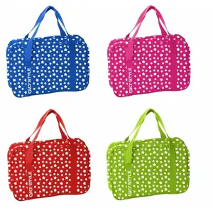 Thermal bag gio'style Stars — insulated lunch bag in assorted colors (red, green, blue, pink)