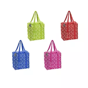 Thermal bag gio'style Stars 28 — insulated carry bag, assorted colors (red, green, blue, pink)