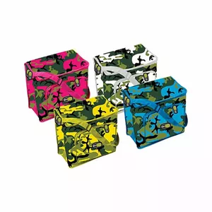Thermal bag gio'style Camouflage 20 — insulated lunch tote, 20 L capacity, assorted fuchsia/blue/yellow/white