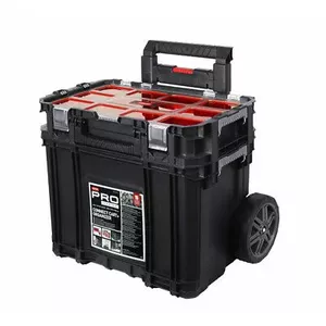 Tool Box with Organiser on Wheels Connect Cart + Organiser 56,5x37,3x55cm