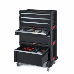 Tool chest KETER DIY 30201228 — 6 drawers, on wheels, 56.2×28.9×74.2 cm