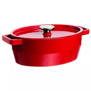 Cast iron pot PYREX 33SC5AC29 3.8 L oval 29×21 cm red