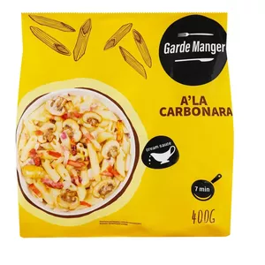 Prepared pasta with meat and mushrooms Garde Manger A'la Carbonara 400 g
