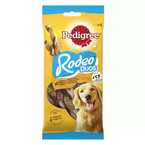 Pedigree Chewy Treats Rodeo Duos — мягкие лакомства для собак с курицей и беконом, 123 г