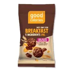 Oat Snack GOOD CALORIES 40g — Roasted oats with Belgian chocolate