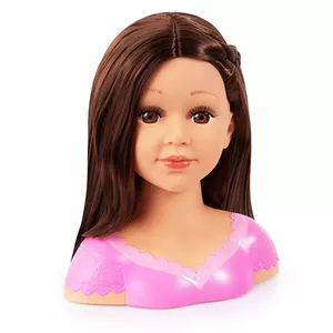 Doll BAYER 90088AK — female play doll, height 270 mm, beige/brown/pink