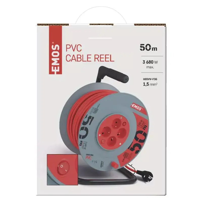Удлинитель на катушке EMOS P194504 50 м Photo 4