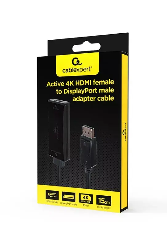 GEMBIRD A-HDMIF30-DPM-01 HDMI uz DisplayPort adapters Photo 3