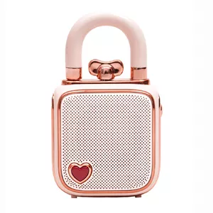 Mono Portatīvais Skaļrunis Divoom LoveLock Rozā