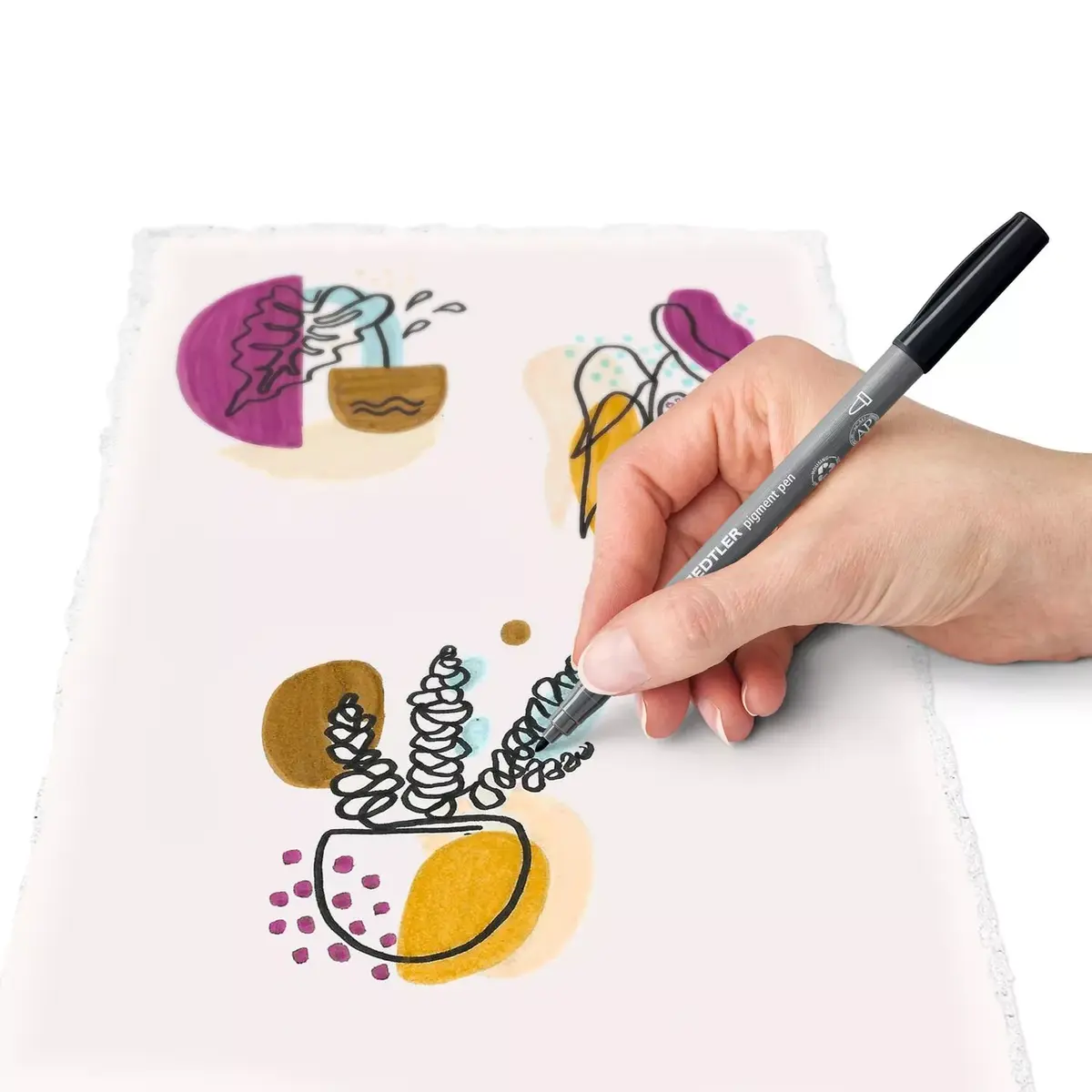 Mākslas komplekts Staedtler LineArt & Botanical Set Photo 2