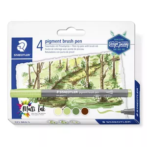 Staedtler pigmenta otas pildspalva 371 dzeltena 1 gab.