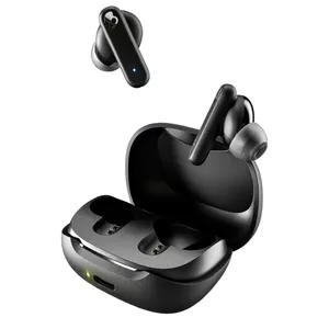 Iekļautās in-ear TWS austiņas Skullcandy Smokin’ Buds, intraaurālas, 20–20000 Hz, 40,6 g, melnas