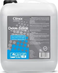 Cleaning detergent Clinex Delos Shine 5L (liquid floor cleaner) - 5 L