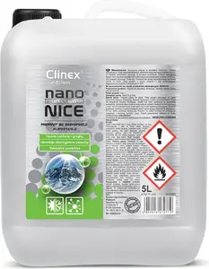 Дезинфицирующее средство Clinex Nano Protect Silver Nice 5L — антимикробный очиститель поверхностей, 5 л