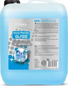 Средство для мытья стекол Clinex CLINEX Nano Protect Glass 5L, 5 л профессиональная моющая жидкость