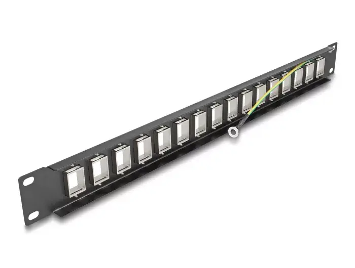 DeLOCK 19" Keystone Patch Panel 16 port 1U Photo 2