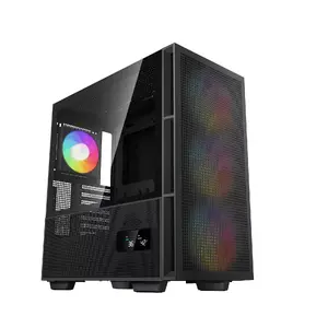 PC Case DeepCool CH560 DIGITAL Midi Tower Black — Tempered Glass, 3x140mm Front Fans, EATX, GPU up to 38 cm