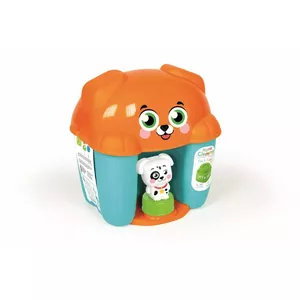 Игрушка Clementoni 17769 — ведёрко с собакой и щенком для малышей, интерактивная игра и водные игры