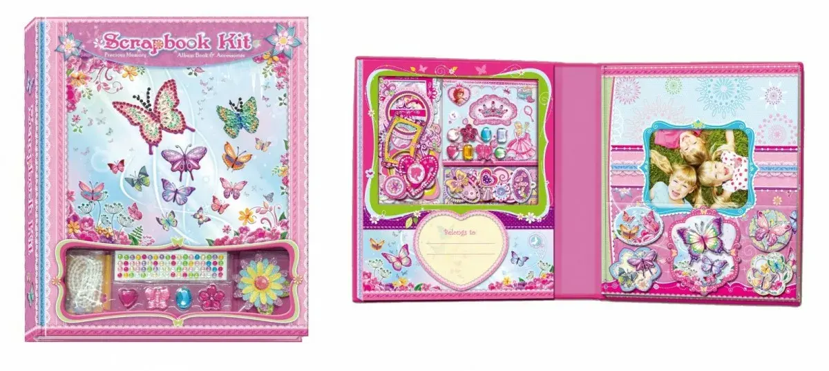 Pulio Pecoware Butterflies 2 scrapbooking komplekts Photo 2
