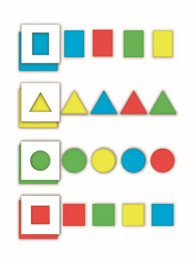 Clementoni Puzzles Shapes and colors обучающая пoзл Photo 4