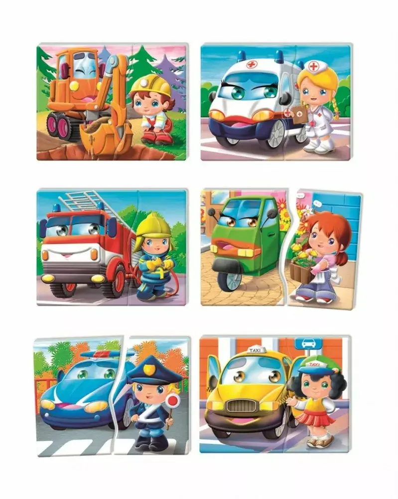 Clementoni Vehicles and Competition puzļu komplekts Photo 4