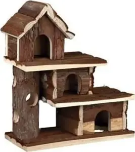Домик для грызунов Trixie Tammo Natural Living — деревянное укрытие 25 × 30 × 12 см
