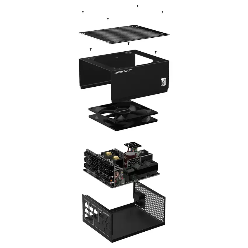 Блок питания LC-Power LC1000P V3.0 Photo 14